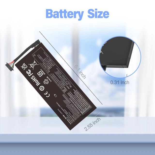 Alt view image 6 of 6 - L23M2PK0 Upgrade 81Wh Battery for Legion Go 1 2 8APU1 AMD Handheld L23B2PK0 for L23D2PK0 L23C2PK0 L23L2PK0 5B11M36298 5B11M36299 5B11M36296 SB11M36297 7.82V