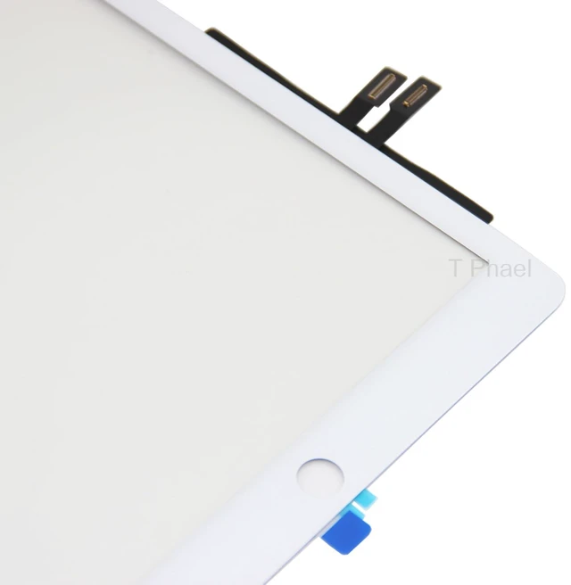 Alt view image 2 of 7 - White Touch Screen Digitizer Repair Kit for iPad 9.7" 2018 iPad 6 6th Gen A1893 A1954 Front Glass Replacement (Without Home Button,not Include LCD) + Tools
