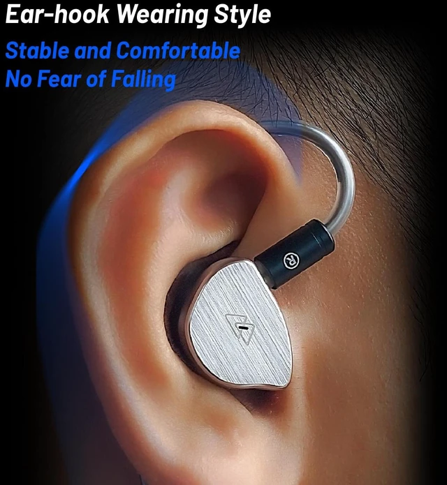 Alt view image 7 of 7 - BQ10 Wired in-Ear Earbuds, 12mm Dynamic Driver, Type C with Mic Gaming & Monitor Earphones with Remote Control, 3.5mm Compatible, High Fidelity Sound for Smartphones