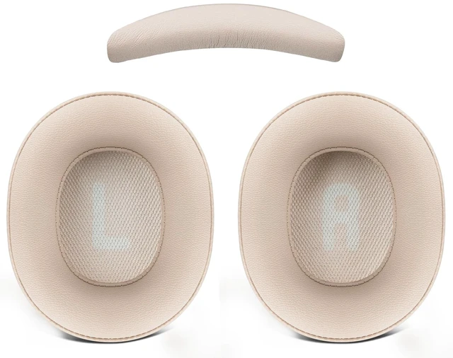 Main image of Replacement Kit for JBL Tune 700BT/710BT/720BT/750BTNC/760NC/770NC Headphones, Protein Leather Ear Pads + Headband - Sand Dune