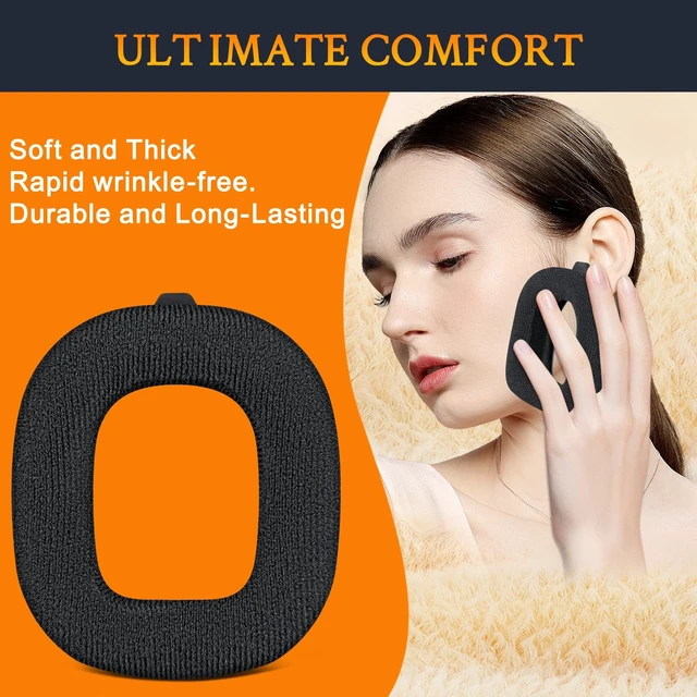 Alt view image 5 of 5 - Earpads for Astro A50X/A50 Gen4/A50 Gen5 - Black Not Fit A50 Gen 1/2/3 Headphones