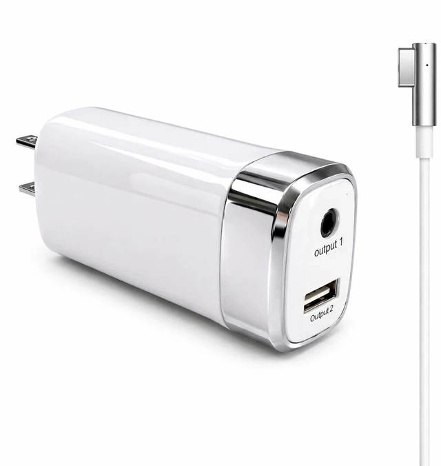 Main image of Mac Book Pro Charger 60W L-Tip Mag 1 Power Adapter for 13" Before Mid 2012 Mag-netic 1 Charger Laptop Charger Compatible with old Mac Book Pro A1278 A1342 A1344 A1330 A1181 A1184 A1185