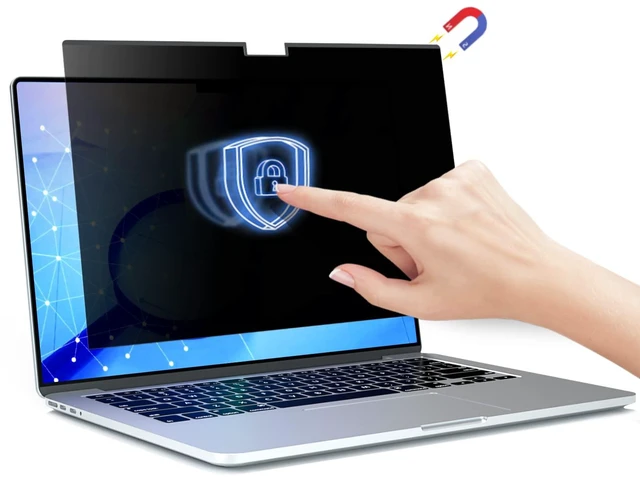Main image of Privacy Screen Protector for MacBook Pro 14 inch (2021~2026). 1 Install Ways; Camera Cover; Anti Bule Light/Glare; Compatible With 2021~2026 (M1, M2, M3, M4, M5, Pro, Max)