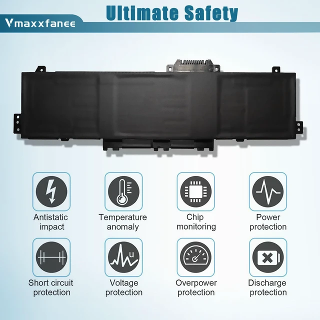 Alt view image 4 of 7 - AE03XL Laptop Battery Replacement for HP 245/240 / 246/250 / 255/256 G10 14-EE 14Z-EM 14-EM 14T-EP 14-EP 15-FC 15Z-FC 15-FD 15T-FD Series TPN-DB1N HSTNN-WB0D