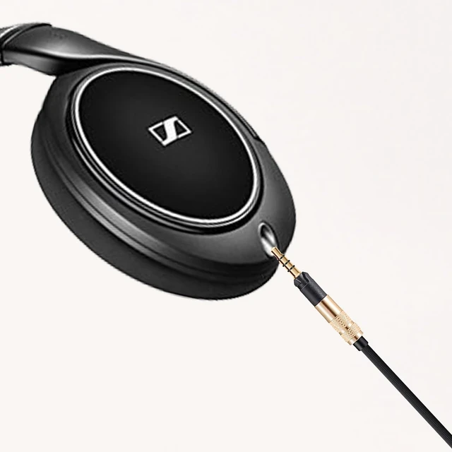 Alt view image 6 of 7 - Replacement Audio Upgrade Cable Compatible with Sennheiser HD598Cs HD560s HD598SE HD620S HD400PRO HD599 ATH-M50x M70x Headphones for Musicians Audiophiles 6.5ft 4PIN-XLR