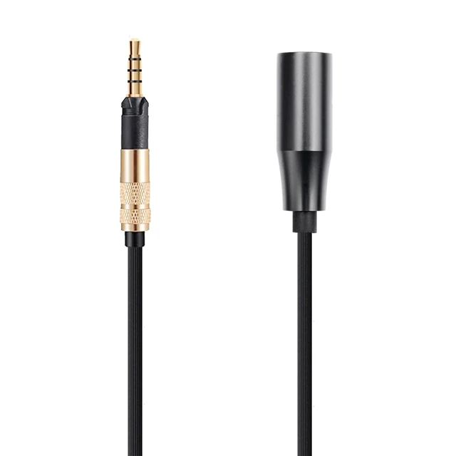 Alt view image 7 of 7 - Replacement Audio Upgrade Cable Compatible with Sennheiser HD598Cs HD560s HD598SE HD620S HD400PRO HD599 ATH-M50x M70x Headphones for Musicians Audiophiles 6.5ft 4PIN-XLR