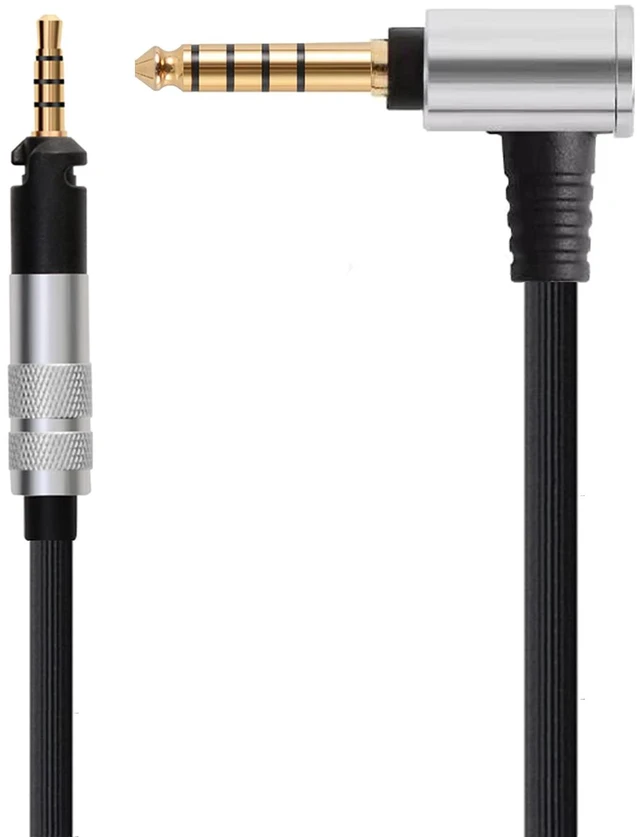 Main image of Balance Audio Upgrade Cable Compatible with Sennheiser HD598Cs HD560s HD598SE HD620S HD400PRO HD599 ATH-M50x M70x Headphones for Musician Audiophile 4.9ft 4.4mm