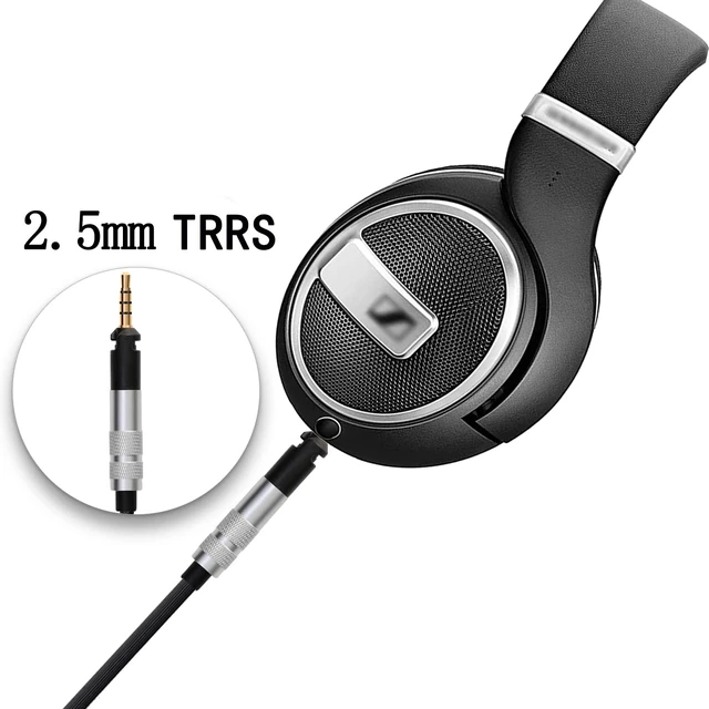 Alt view image 5 of 7 - Balance Audio Upgrade Cable Compatible with Sennheiser HD598Cs HD560s HD598SE HD620S HD400PRO HD599 ATH-M50x M70x Headphones for Musician Audiophile 4.9ft 4.4mm