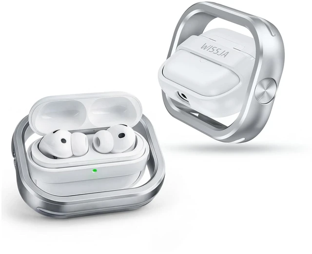 Main image of for AirPods Pro 3 Case, All-Metal Rotating Case, Aluminum Alloy Fidget Stress-Relief Protective Cover, 360° Fingertip Rotation, Hollow-Out Heat Dissipation, Shockproof & Skin-Friendly Armor