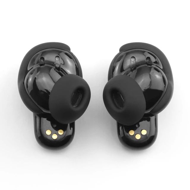 Alt view image 3 of 6 - Replacement Silicone Ear Tips for Bose QuietComfort Ultra Earbuds 3 Pairs (Black, Assorted S/M/L)