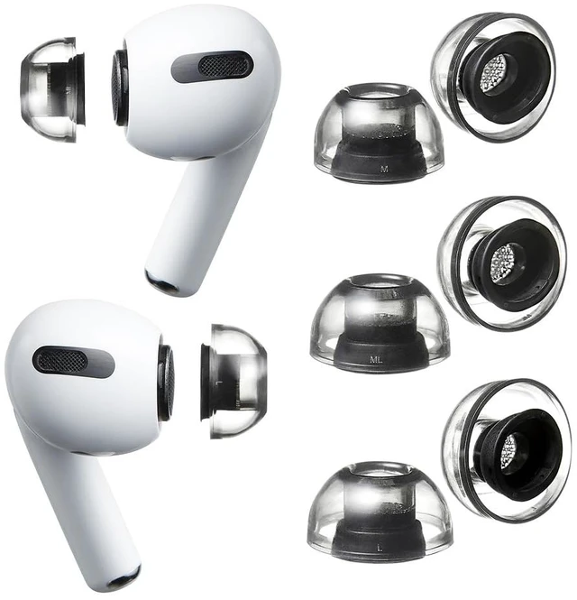Main image of XELASTEC II AirPods Pro Ear Tip Replacement, TPE Grip Tips