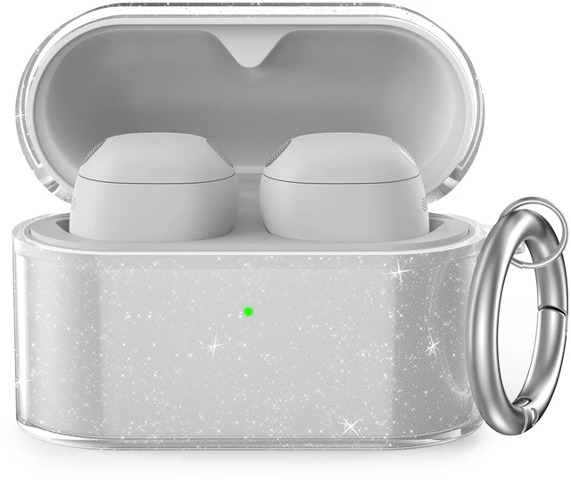 Main image of Clear Case for Sony WF-1000XM6 (2026) Headphone Accessories Anti-Yellowing, Environmental-friendly TPU, Full Protection, Shockproof, Anti-Scratch, Supports Wireless Charging
