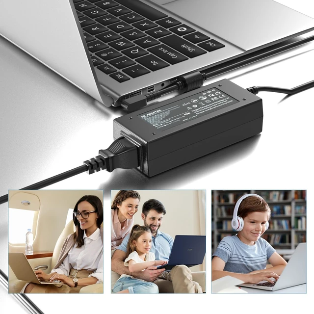 Alt view image 7 of 7 - Laptop Charger for Samsung Galaxy Book Flex 2 Alpha Compatible with NP730 NP730QDA NP730QCJ Galaxy View 18.4 Tablet SM-T670 SM-T677 Notebook 9 7 5 Flash NP900 NP930 NP730 NP550 Power Adapter