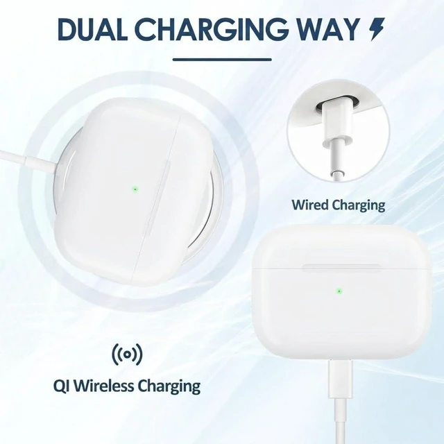 Alt view image 4 of 7 - Replacement Charging Case for AirPods Pro 2nd & 1st Generation Charging Case Compatible for Air Pod Pro 1st&2nd Generation, Airpod Pro Charger Case Replacement