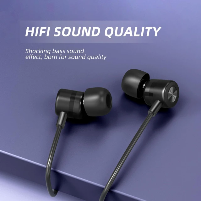 Alt view image 3 of 7 - EP-06 USB Type C Earbuds in-Ear Wired Earphones,Built-in HD Microphone Magnetic Headphones, Clear Sound Quality bass Noise Cancelling Ear Buds