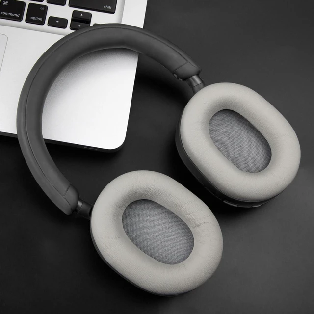 Alt view image 3 of 7 - Earpads for Sony WH-1000XM5 - Brilliant Silver for WH1000XM5 (XM5) Headphones