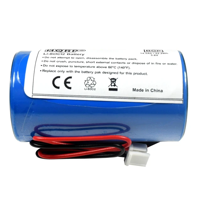 Alt view image 2 of 7 - ER34615M-T1 WT4911BATT 3.6V D-Size Battery for DSC WT4911 WT4911B WT8911 ALEXOR Wireless Outdoor Siren ADT, Lithium Thionyl Chloride