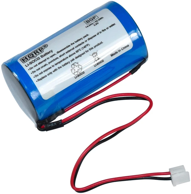 Main image of ER34615M-T1 WT4911BATT 3.6V D-Size Battery for DSC WT4911 WT4911B WT8911 ALEXOR Wireless Outdoor Siren ADT, Lithium Thionyl Chloride
