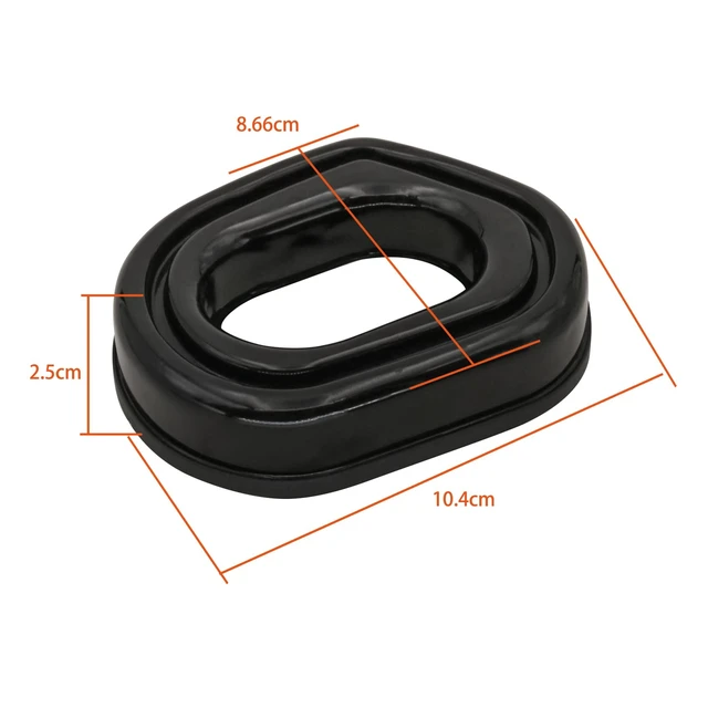Alt view image 4 of 7 - Gel earpads replacemnt Compatible with Earmo OPSMEN Electronic Shooting Earmuffs M31 M32 Tactical headsets