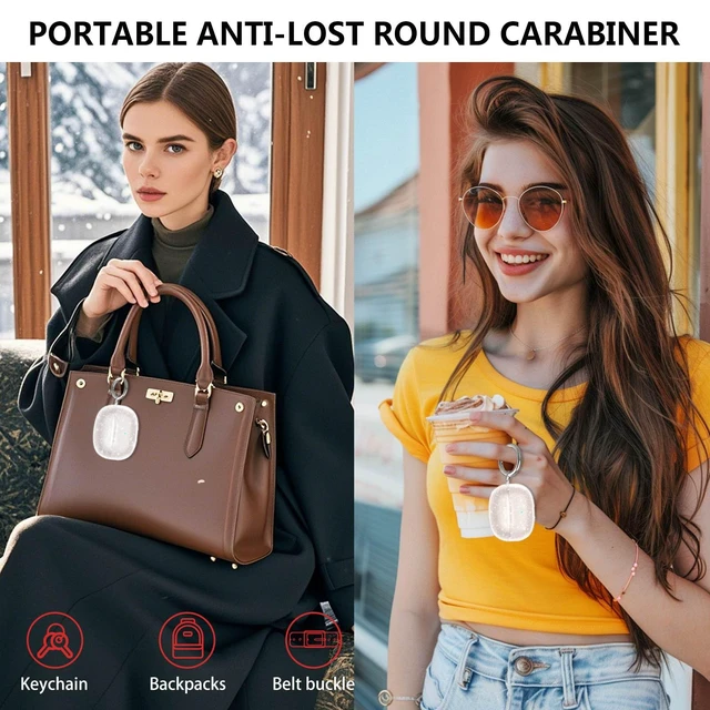 Alt view image 6 of 7 - for SHOKZ Open Dots One & Open Dots 2 Case Clear Glitter,Sparkle Bling for SHOKZ Open Dots One&2 Case Cover,Shockproof Soft TPU Skin for SHOKZ Earbuds with Carabiner&Cleaning Pen-Clear