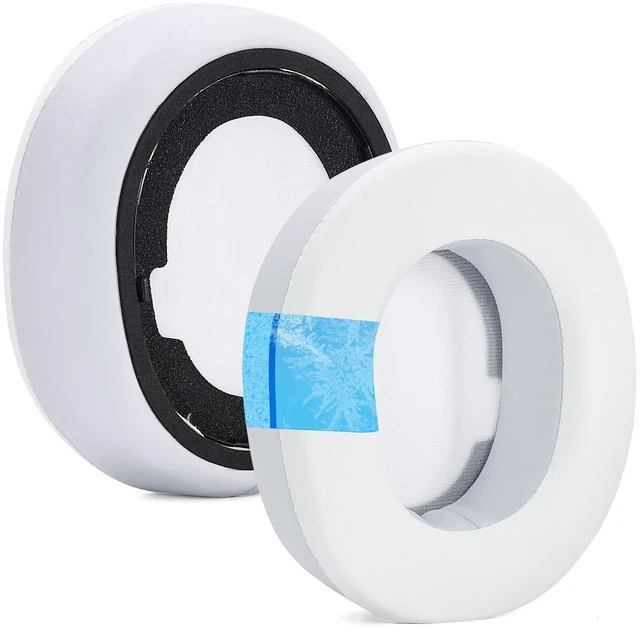 Main image of Earpads for Steelseries Arctis Nova Pro Wireless/Nova Elite (Not Fit Nova Pro Wired),White Cooling Gel Replacement Ear Cushion Ear Pads with Ice Silk Fabric