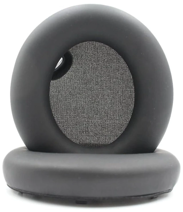 Main image of Replacement Ear Pads for Anker Soundcore Space One Headphones Black Soft high-quality protein leather / Slow recovery memory foam ear pads / Ear cover