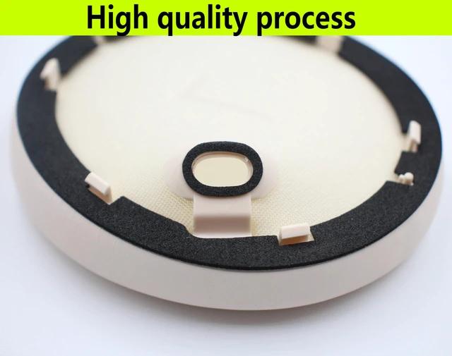 Alt view image 7 of 7 - Replacement Ear Pads for Anker Soundcore Space One Headphones Soft high-quality protein leather / Slow recovery memory foam ear pads / Ear cover-Flowing Silver