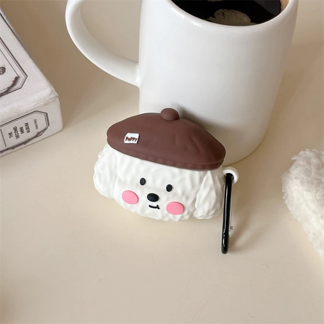 Alt view image 3 of 7 - for AirPods 5 and Airpods 4 Case, 3D Kawaii Otter Design Earbuds Cover Cute Animal Case Compatible with Airpods 5/4(2026/2024), Silicone Shockproof Earphone Protector, Earbuds Accessory Girl Women