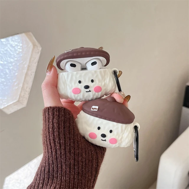 Alt view image 2 of 7 - for AirPods 5 and Airpods 4 Case, 3D Kawaii Otter Design Earbuds Cover Cute Animal Case Compatible with Airpods 5/4(2026/2024), Silicone Shockproof Earphone Protector, Earbuds Accessory Girl Women