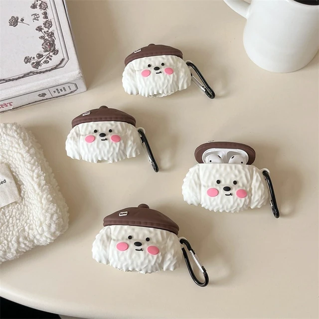 Alt view image 5 of 7 - for AirPods 5 and Airpods 4 Case, 3D Kawaii Otter Design Earbuds Cover Cute Animal Case Compatible with Airpods 5/4(2026/2024), Silicone Shockproof Earphone Protector, Earbuds Accessory Girl Women