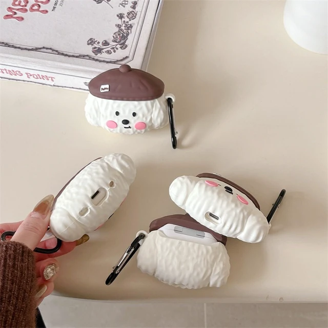 Alt view image 7 of 7 - for AirPods 5 and Airpods 4 Case, 3D Kawaii Otter Design Earbuds Cover Cute Animal Case Compatible with Airpods 5/4(2026/2024), Silicone Shockproof Earphone Protector, Earbuds Accessory Girl Women