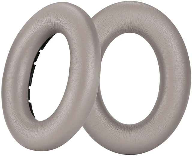 Main image of Earpads for Sennheiser Accentum/Accentum Plus, Protein Leather Gray High-Density Foam, Enhanced Bass, Noise Isolation, Sound Restoration, Easy Quick Install, Ergonomic, Long Sessions, Home/Offi