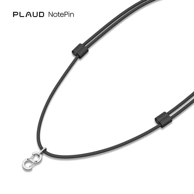 Alt view image 3 of 7 - NotePin Neck Strap Lanyard, Adjustable Length 815 inches, Secure Alloy Hook, Accessory for NotePin AI Voice Recorder