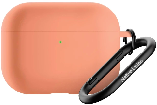 Main image of Active Case for AirPods Pro 3 Silky Smooth Matte Silicone Case with Clip to Attach Anywhere (Apricot)