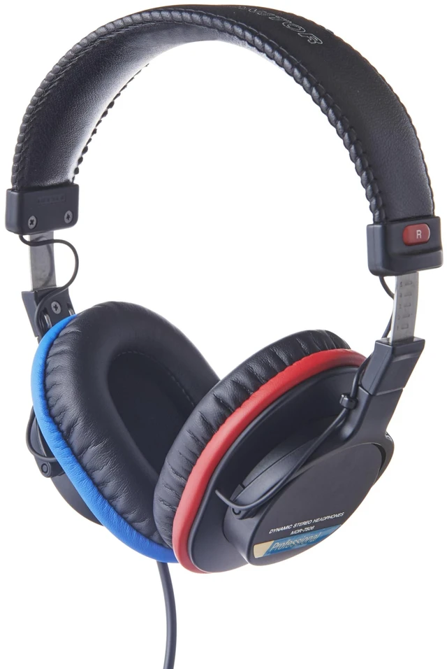 Alt view image 3 of 5 - stPad Earpads for Sony MDR7506 (1pair LR(Blue&Red) +1pair Black)