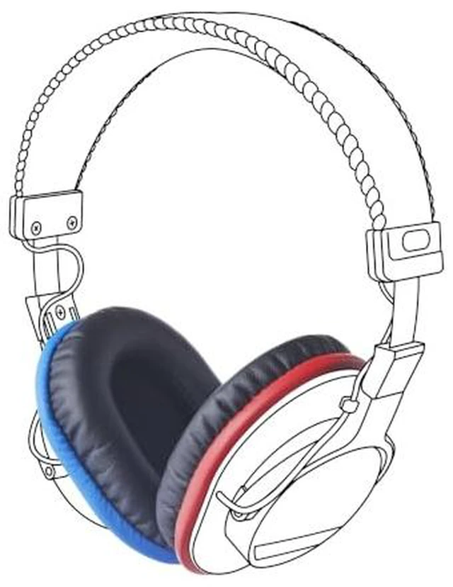 Alt view image 7 of 7 - stPad Earpads LR (for Sony MDR7506)