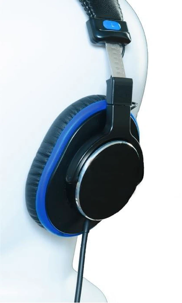 Alt view image 3 of 6 - stPad Earpads Blue&Black (for Sony MDR7506)