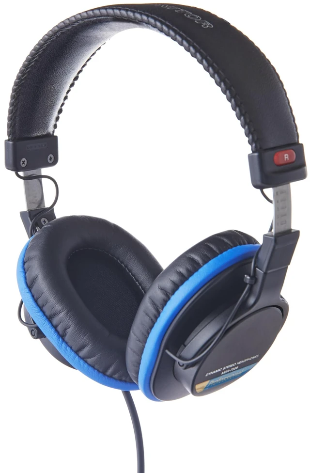 Main image of stPad Earpads Blue&Black (for Sony MDR7506)