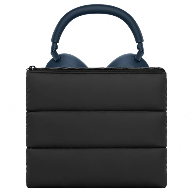 Main image of NOVA Headphones Puffy Pouch, Compatible with Bose QC Ultra/45, JBL Tune 710BT, Sony WH-CH720N, Headset Carrying Bag, Soft Travel Pouch Case for Over-Ear Headphones (Black)