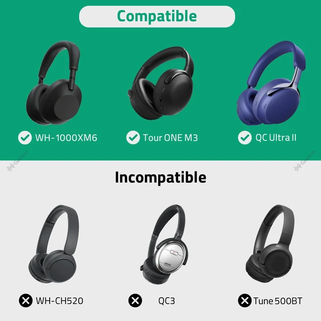 Alt view image 6 of 6 - NOVA Headphones Puffy Pouch, Compatible with Bose QC Ultra/45, JBL Tune 710BT, Sony WH-CH720N, Headset Carrying Bag, Soft Travel Pouch Case for Over-Ear Headphones (Black)