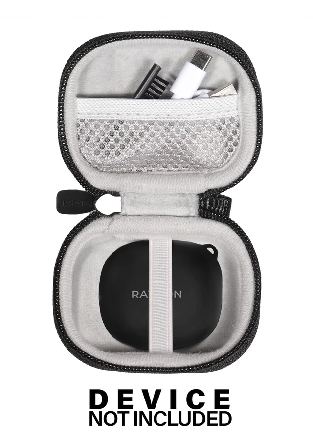 Alt view image 3 of 5 - Case for Raycon Fitness Earbuds with Built in Mic 56 Hours (Black)