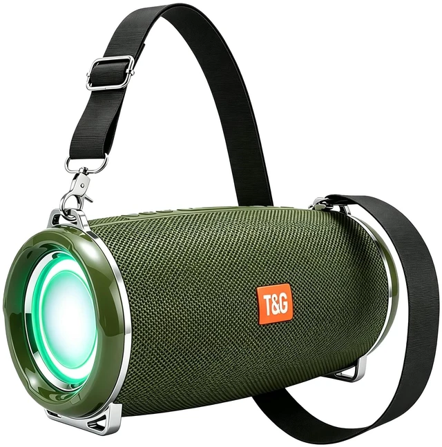 Main image of Portable Bluetooth Speaker with Strap IPX5 Waterproof, Outdoor Radio
