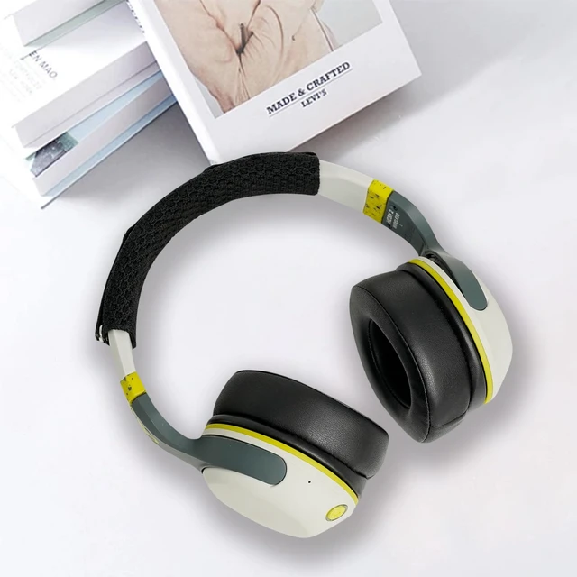 Alt view image 7 of 7 - Gvoears Upgraded Earpads for Skullcandy Hesh Wired/Hesh 2 Wireless Over-Ear Headphones, Hesh 2 Wireless Replacement Earpads, Soft & Comfortable Memroy Foam, Durable Leather
