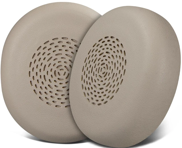 Main image of Earpads Replacement for Jabra Evolve2 75 PC Wireless Headset(Do Not fit Evolve 75), Ear Pads Cushions with Softer Protein Leather, Noise Isolation Foam - Gold