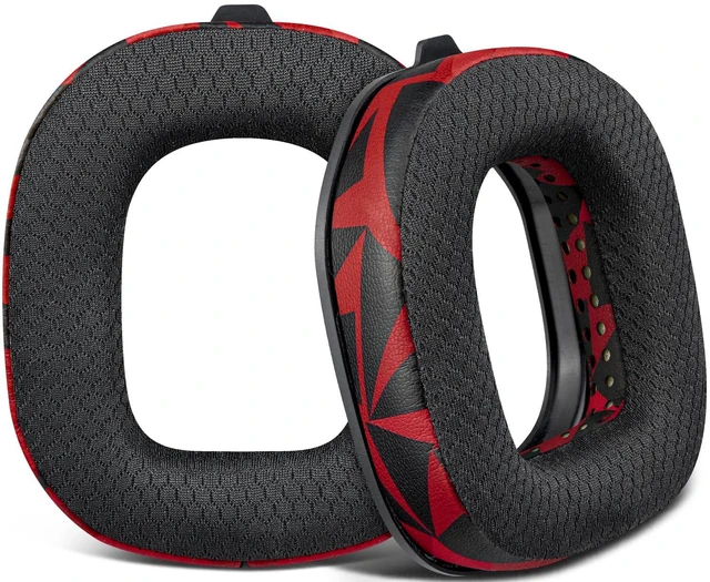 Main image of Replacement Earpads for Astro A50 Gen3 (Do Not Fit A50 Gen 4) Headset, Ear Pads Cushions with Durable Mesh Fabric, Noise Isolation Foam - Red Storm