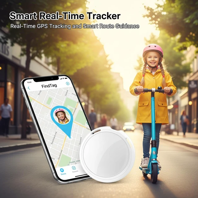 Alt view image 2 of 7 - Car Tracking Devices Hidden GPS Vehicle Tracker No Subscription iOS Only Magnetic Waterproof Case Mini Real Time GPS Locator Worldwide Car Locator for Kids Bike Moto Truck No SIM Card No Monthly Fee