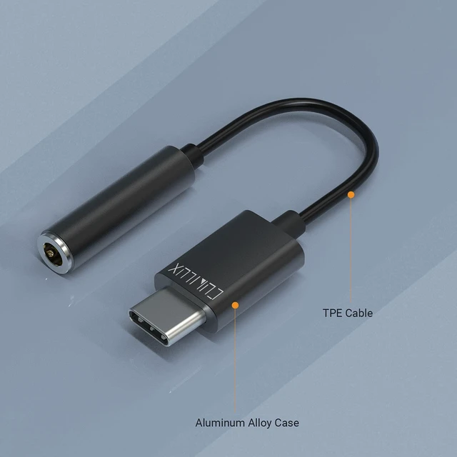 Alt view image 6 of 6 - USB C Headphone Adapter with 192KHz/24-bit DAC Compatible with Samsung S25/S24/S23/S22 Ultra, Tab S10/S9/S8/S7/S6, iPhone 17/16/15, iPad Pro 13/12.9/11, iPad Air 13/11h, Pixel 10/9/8/7/6 Pro