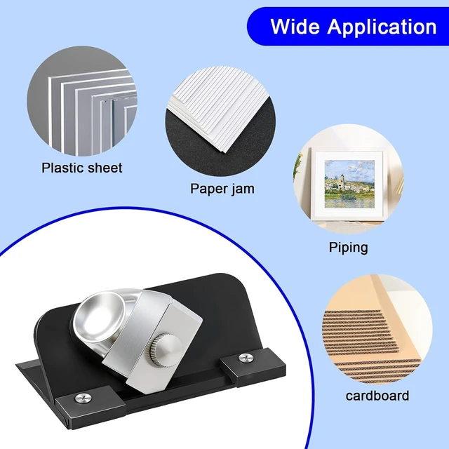 Alt view image 5 of 5 - 45° Bevel Retractable Mat Cutter Cutting Cutter Tool for Framing, Artwork Push Style Mat Board Cutting Cutter Tool for Framing, Artwork, Custom Mat Board, Picture Frames 45° Bevel Retractable