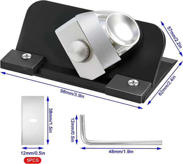 Alt view image 4 of 5 - 45° Bevel Retractable Mat Cutter Cutting Cutter Tool for Framing, Artwork Push Style Mat Board Cutting Cutter Tool for Framing, Artwork, Custom Mat Board, Picture Frames 45° Bevel Retractable