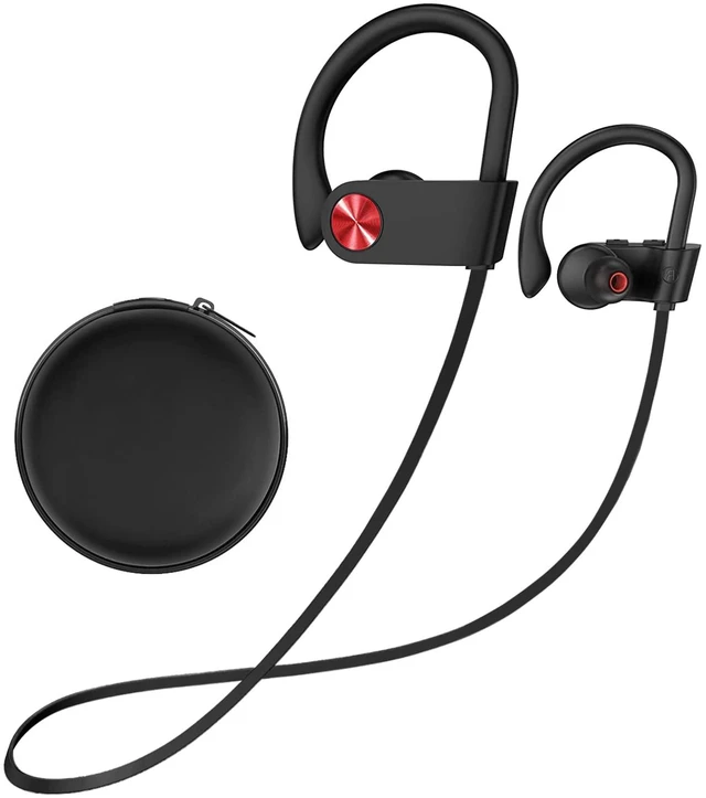 Main image of Bluetooth 5.3 Headphones, Wireless Sports In-Ear Earbuds IPX7 Waterproof 16 Hours Playtime, Sweatproof Stereo Earphones with MIC, Noise Cancelling Headsets for Gym Running Workout, Clear Sound